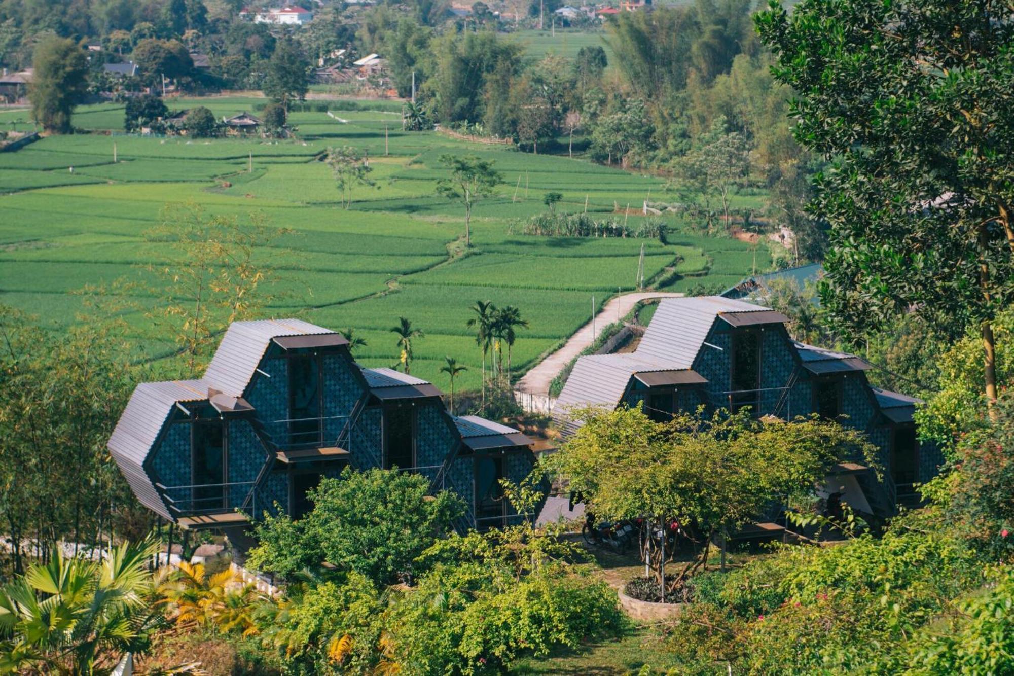 Chuon Chuon Resort Nghia Lo - Free Sauna & Onsen Yen Bai Buitenkant foto